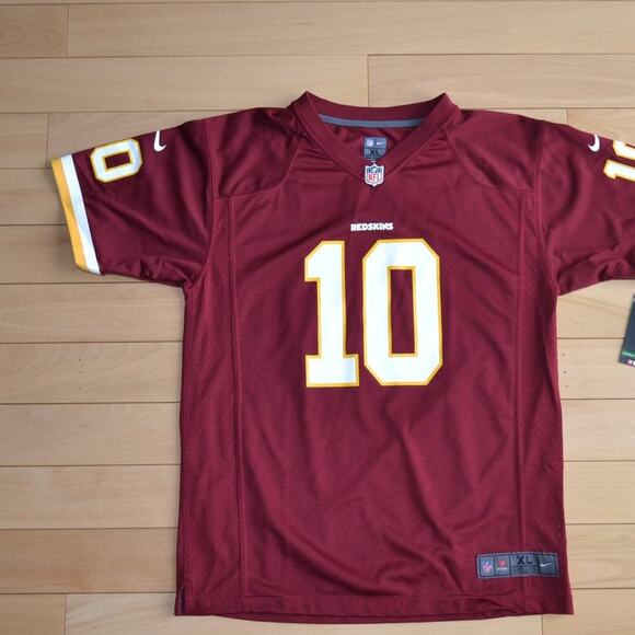Nike On Field NFL Washington Commanders Jersey Griffin III #10 Retro Redskins - Picture 1 of 7